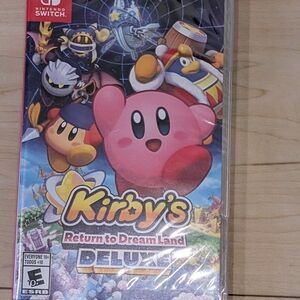 Nintendo Switch Kirby's Return to Dream Land Deluxe - Pink and Blue